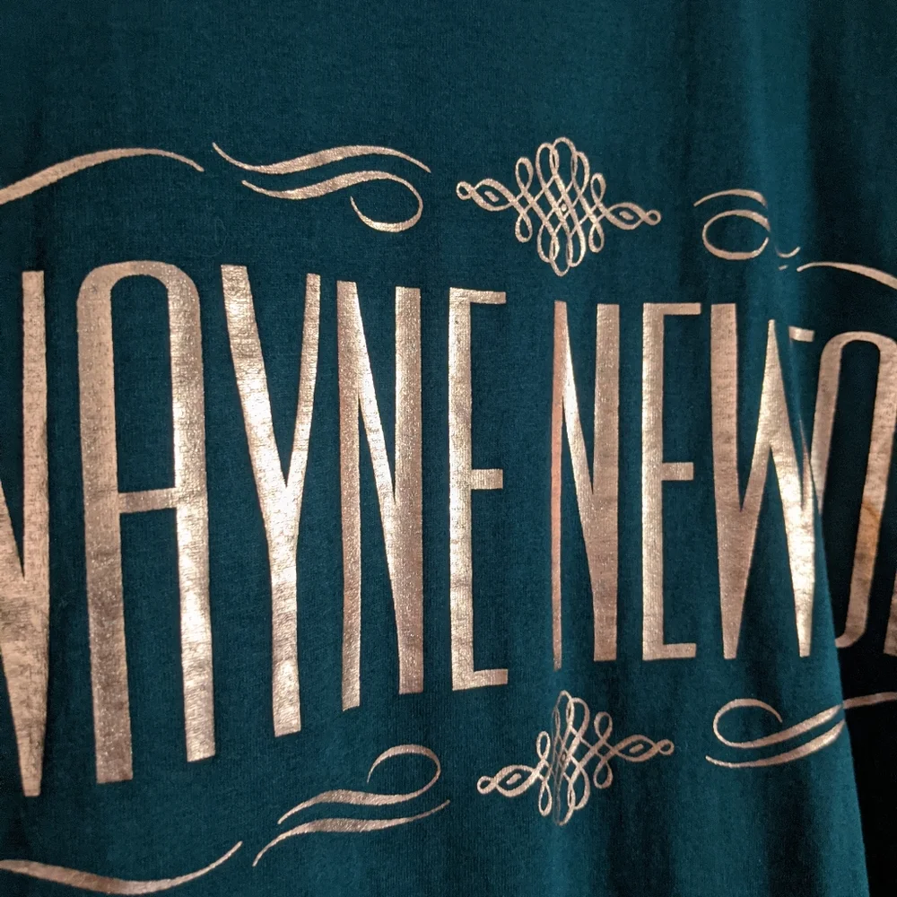 VTG WAYNE NEWTON Gold Foil Single Stitched T-shirt - Picture 7 of 7